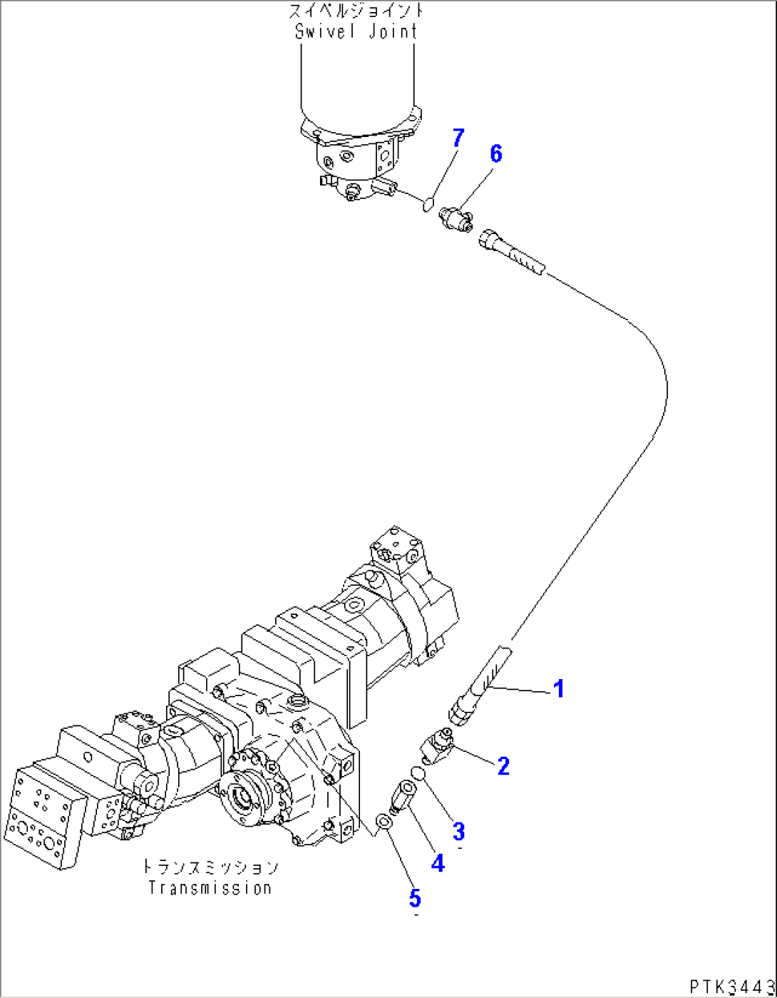 PARKING BRAKE LINE