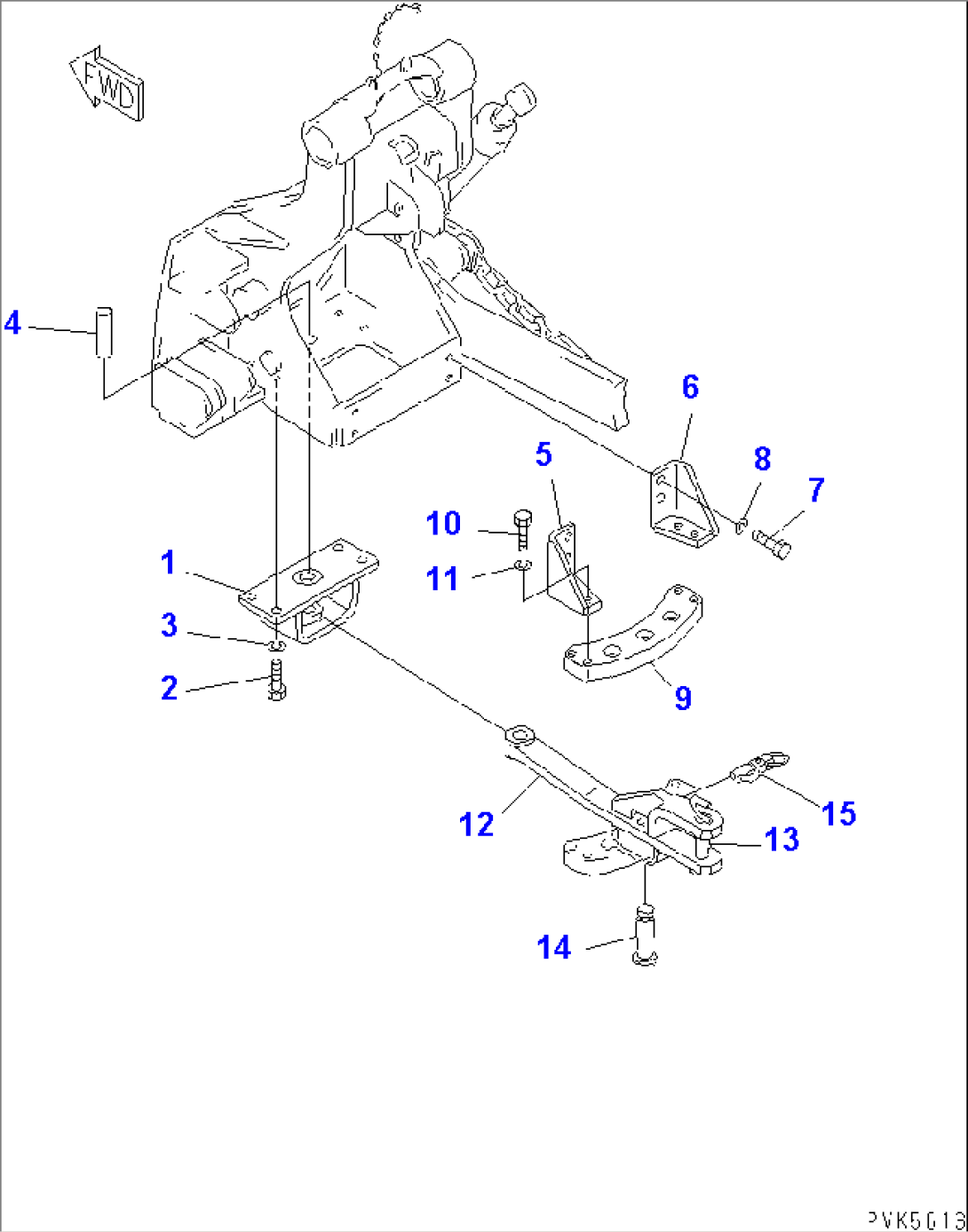 SWING DRAWBER (FOR 3-POINT HITCH)