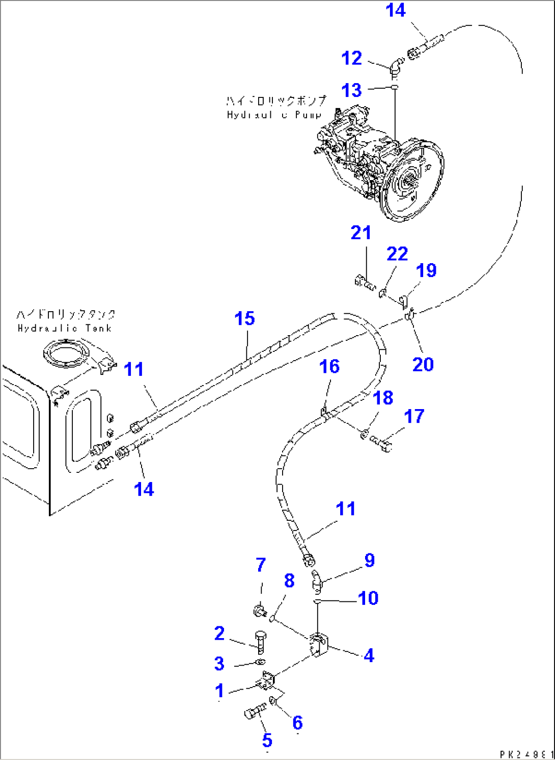 MAIN PIPING (7/13) (DRAIN LINES) (1/2)(#1101-)
