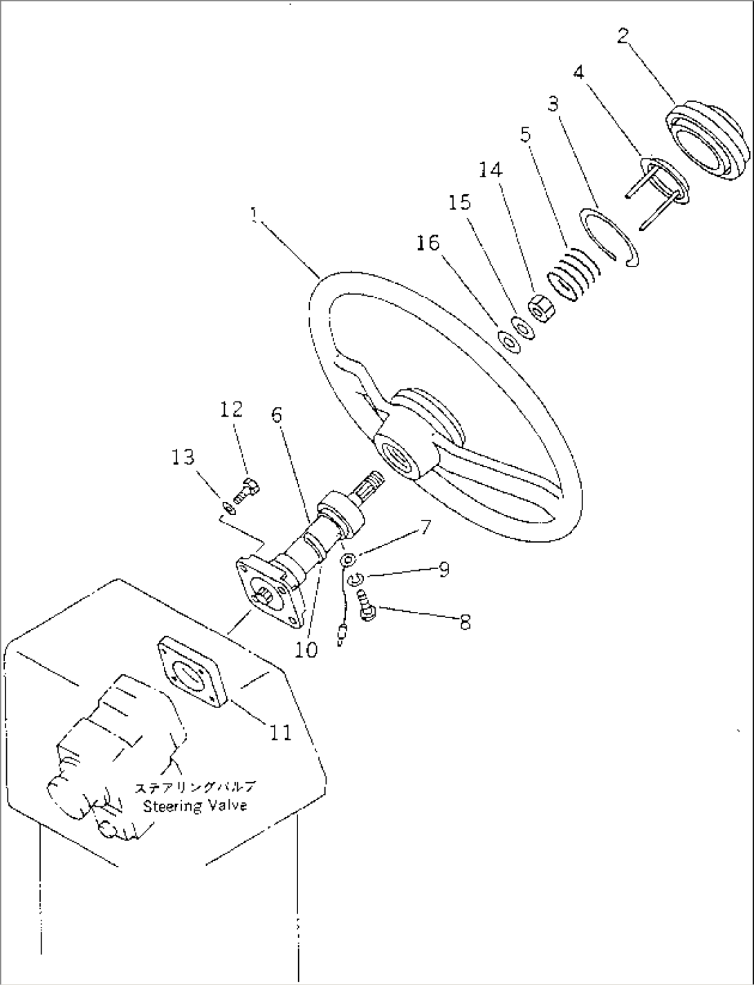 STEERING WHEEL(#12018-)