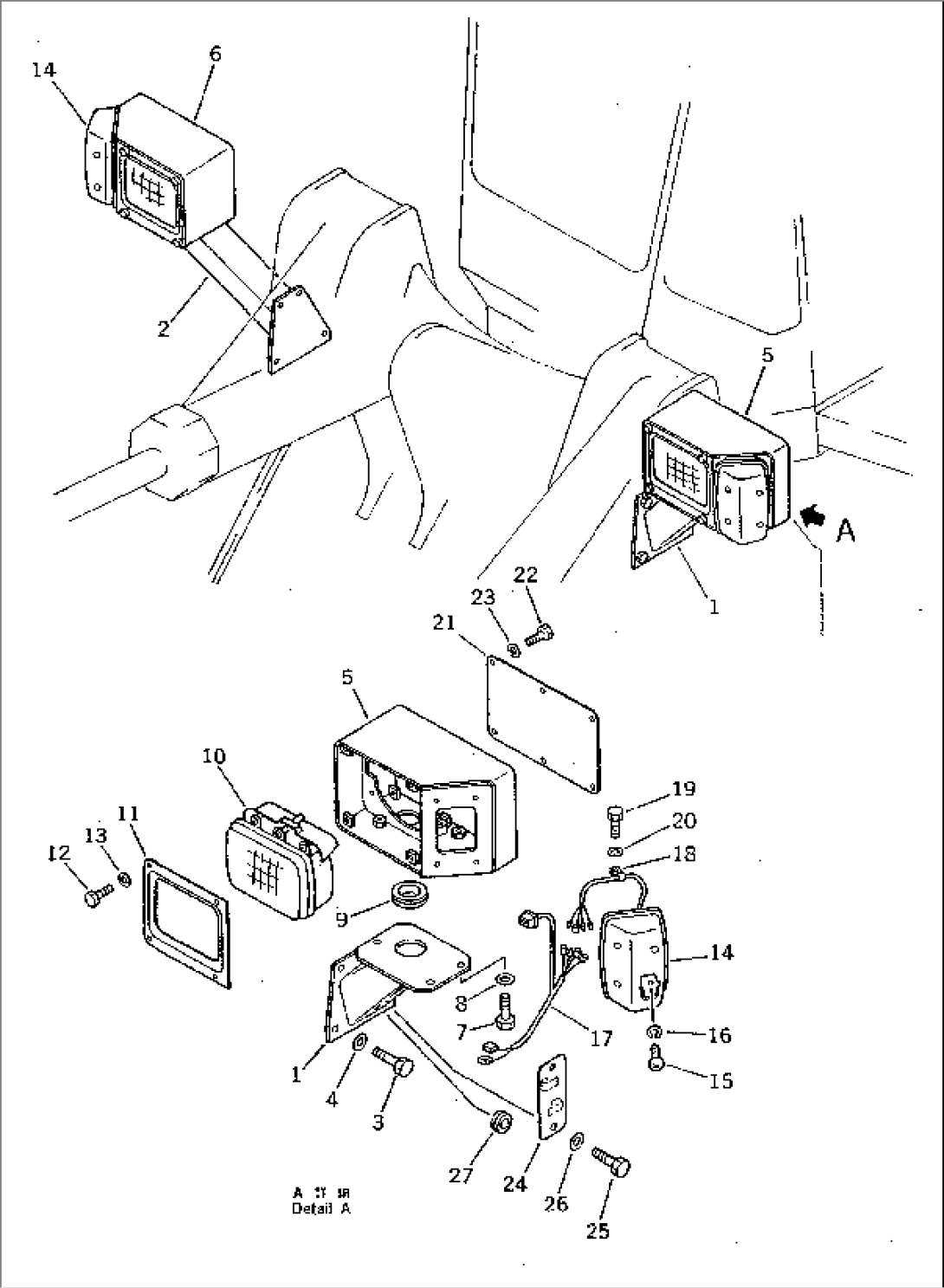 ELECTRICAL SYSTEM (FRONT LAMP)