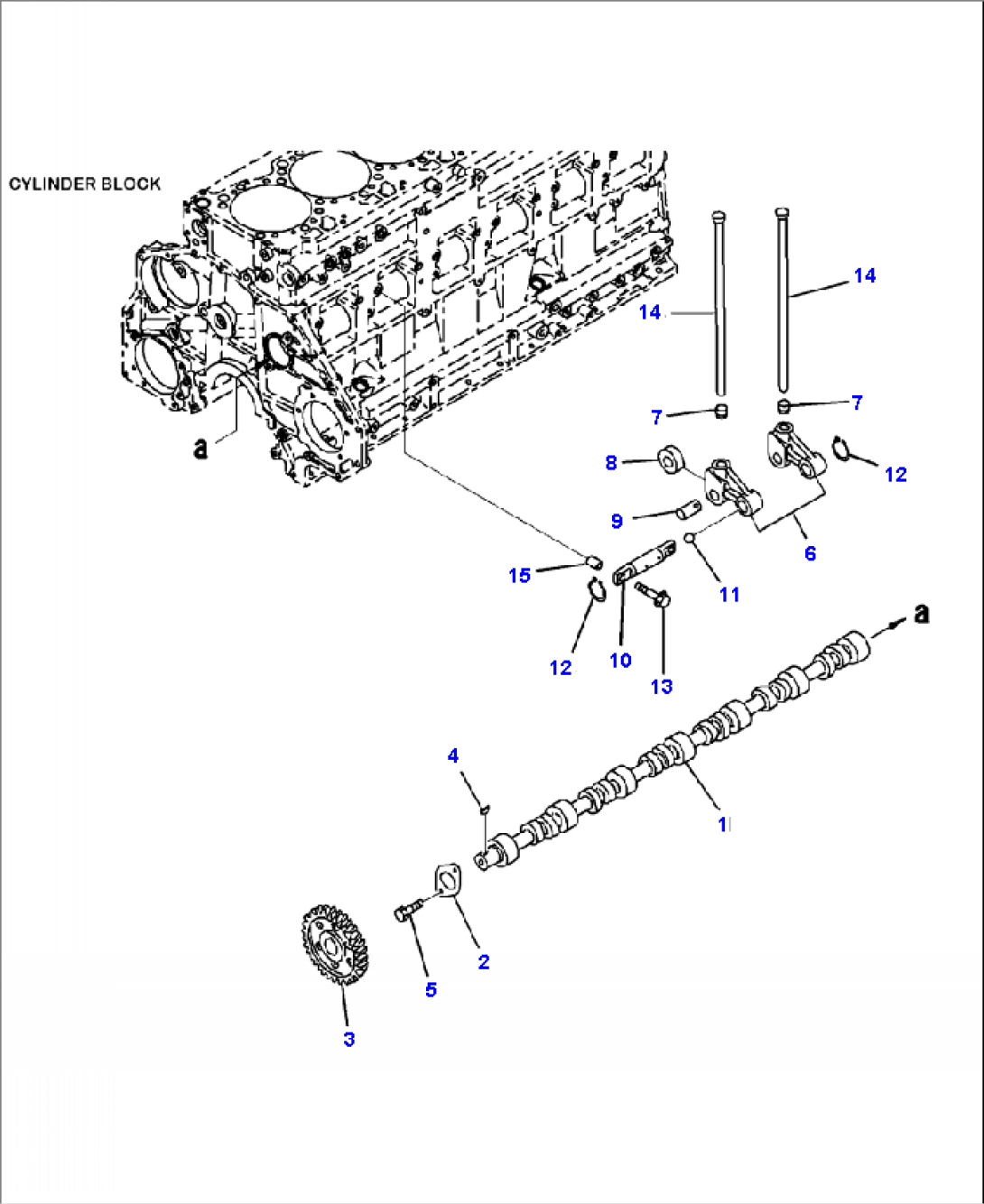 A2203-B7A1 CAMSHAFT