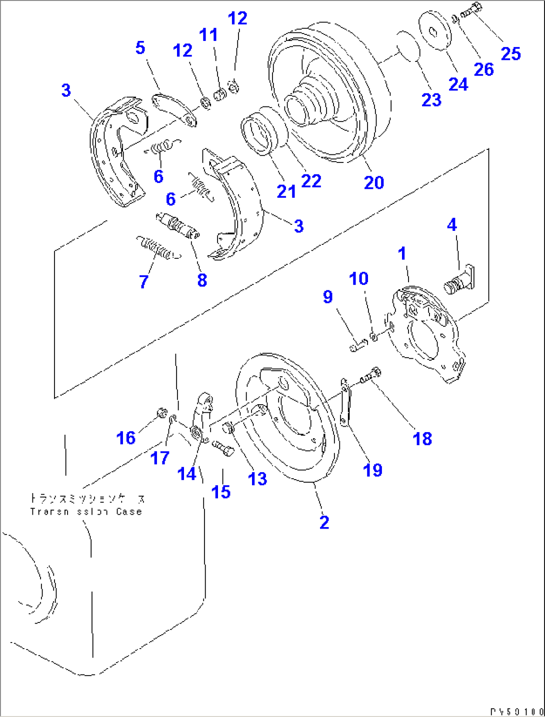 PARKING BRAKE(#10001-.)