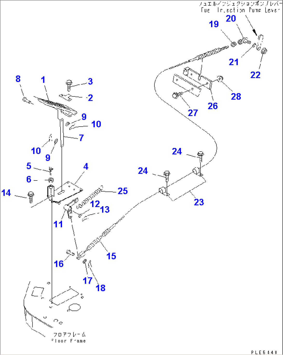 ENGINE CONTROL (ACCELERATOR PEDAL AND LINKAGE)