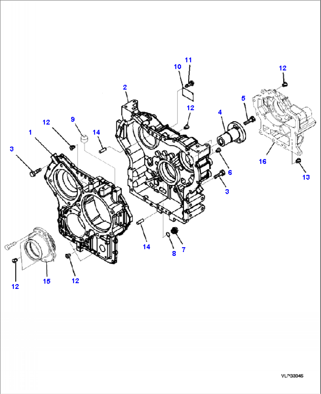 F2420-51A0 TRANSFER CASE COMPLETE ASSEMBLY