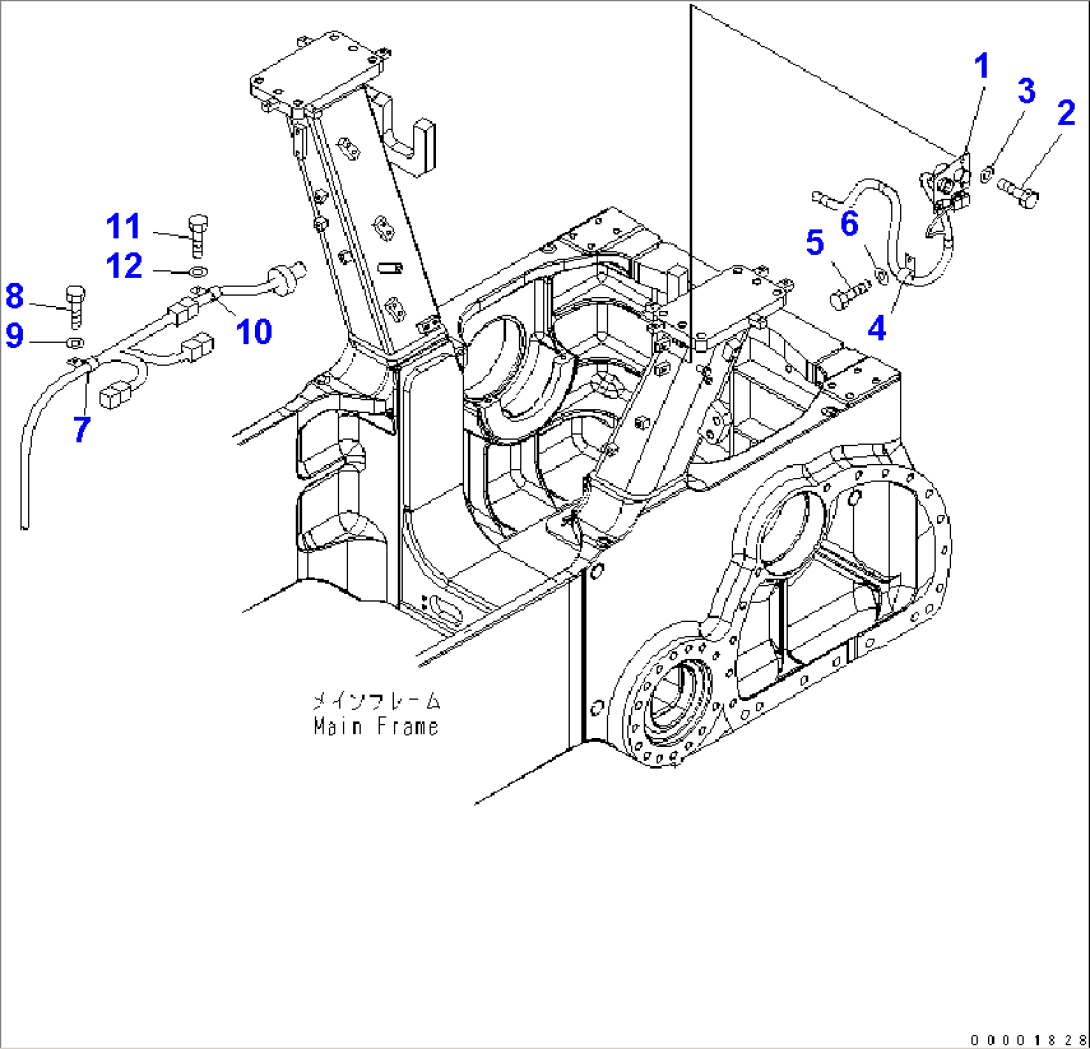 WIRING CLAMP (POWER LINE)