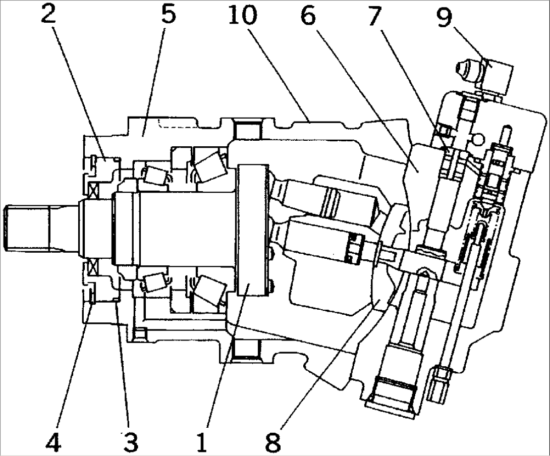 TRAVEL MOTOR (INNER PARTS)