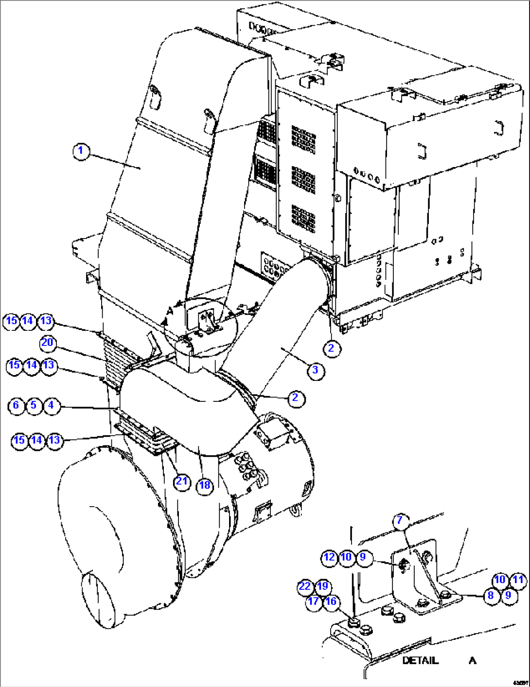 BLOWER INLET INSTALLATION 1/2