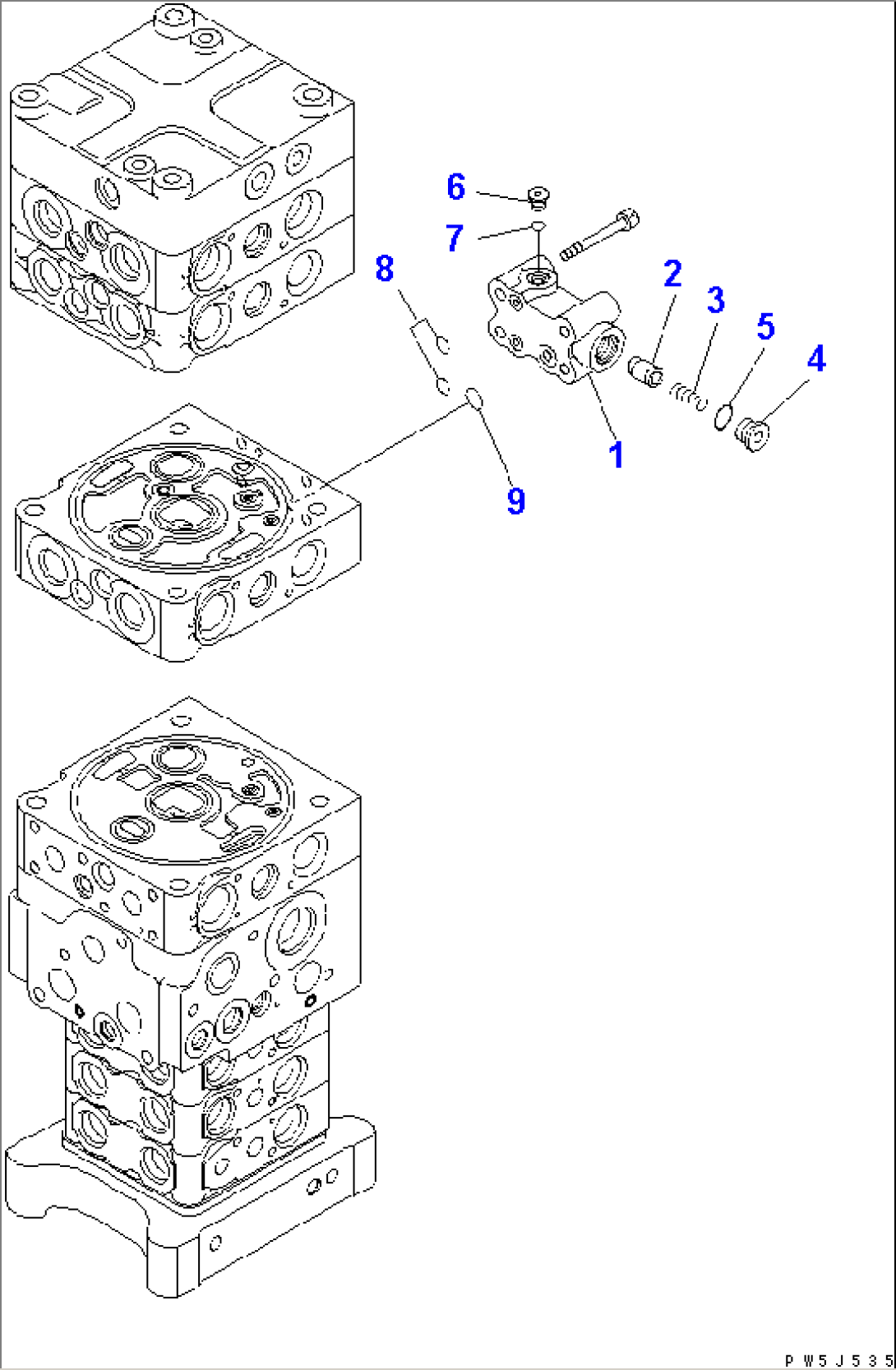 MAIN VALVE (7-VALVE) (20/28)