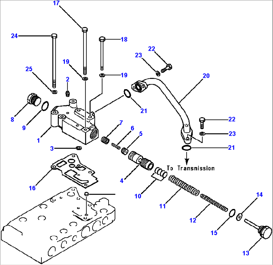 TRANSMISSION MAIN RELIEF VALVE