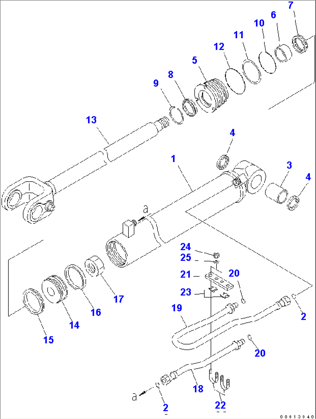 BOOM CYLINDER(#65001-73262)