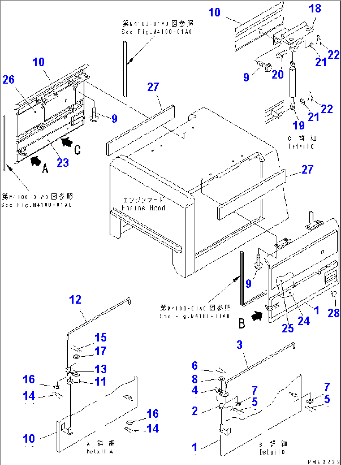 HOOD (HOOD DOOR)(#10001-11500)