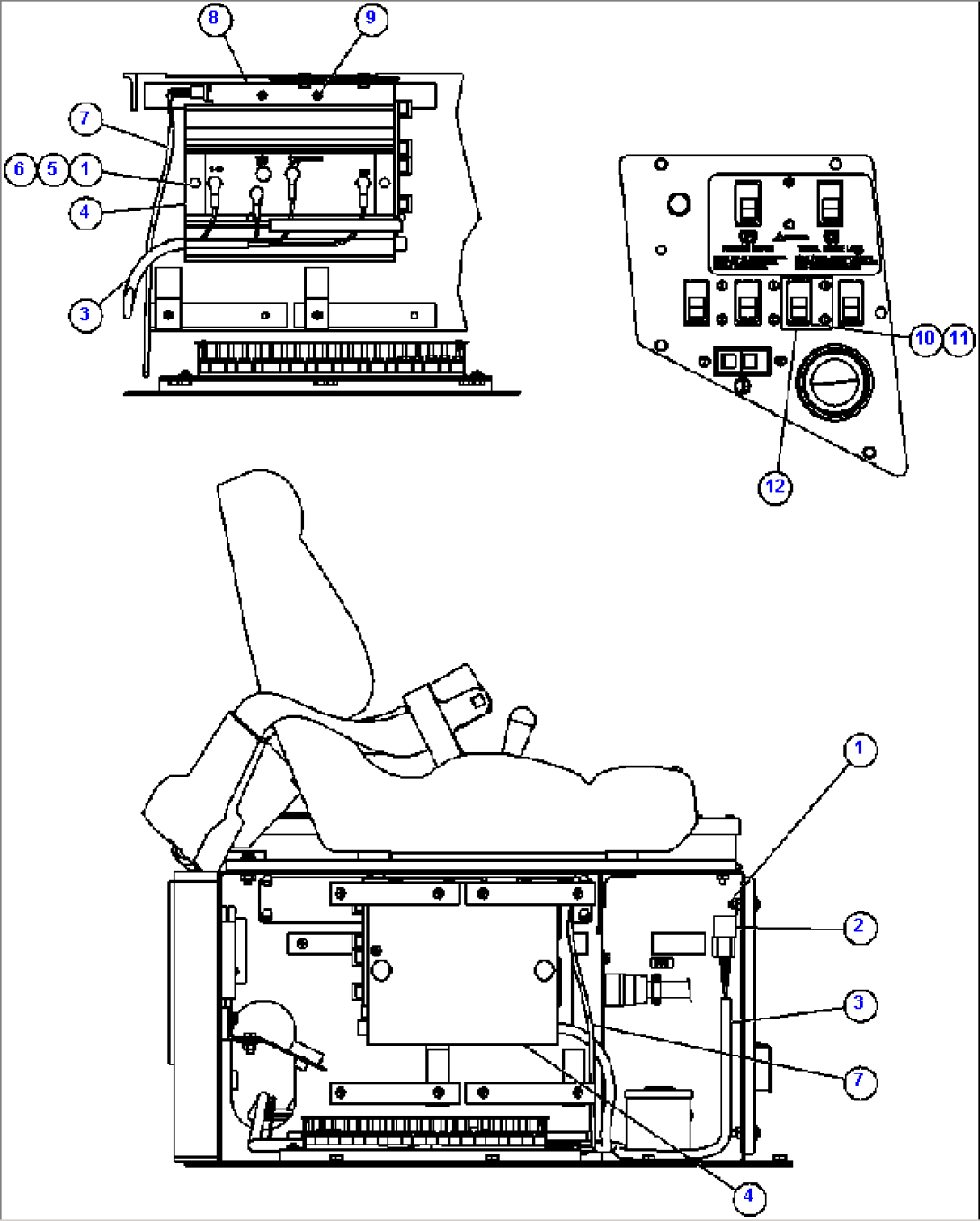 ENGINE WARM HIGH IDLE INSTALLATION
