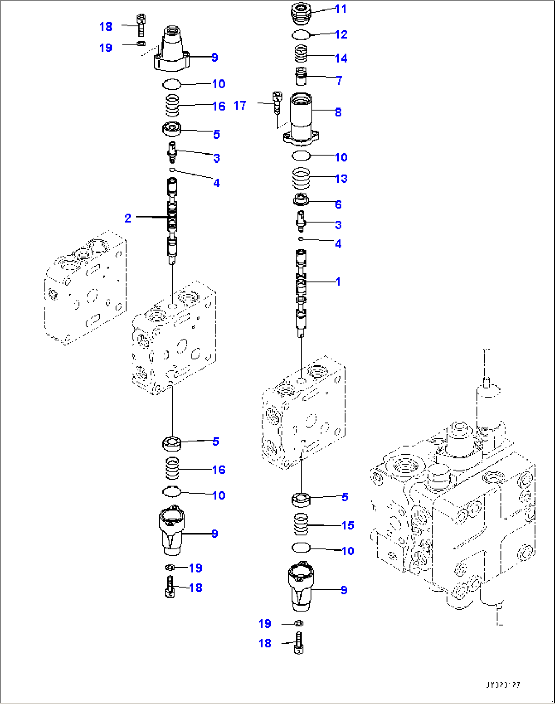 Fender, Control Valve, 3-Valve (2/10) (#1001-)