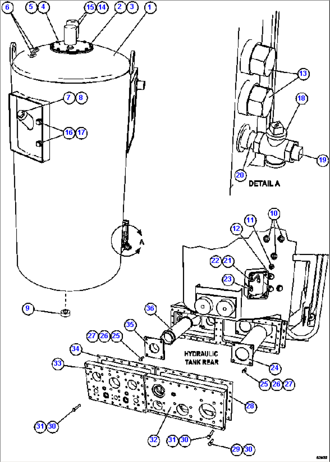 HYDRAULIC TANK ASSEMBLY
