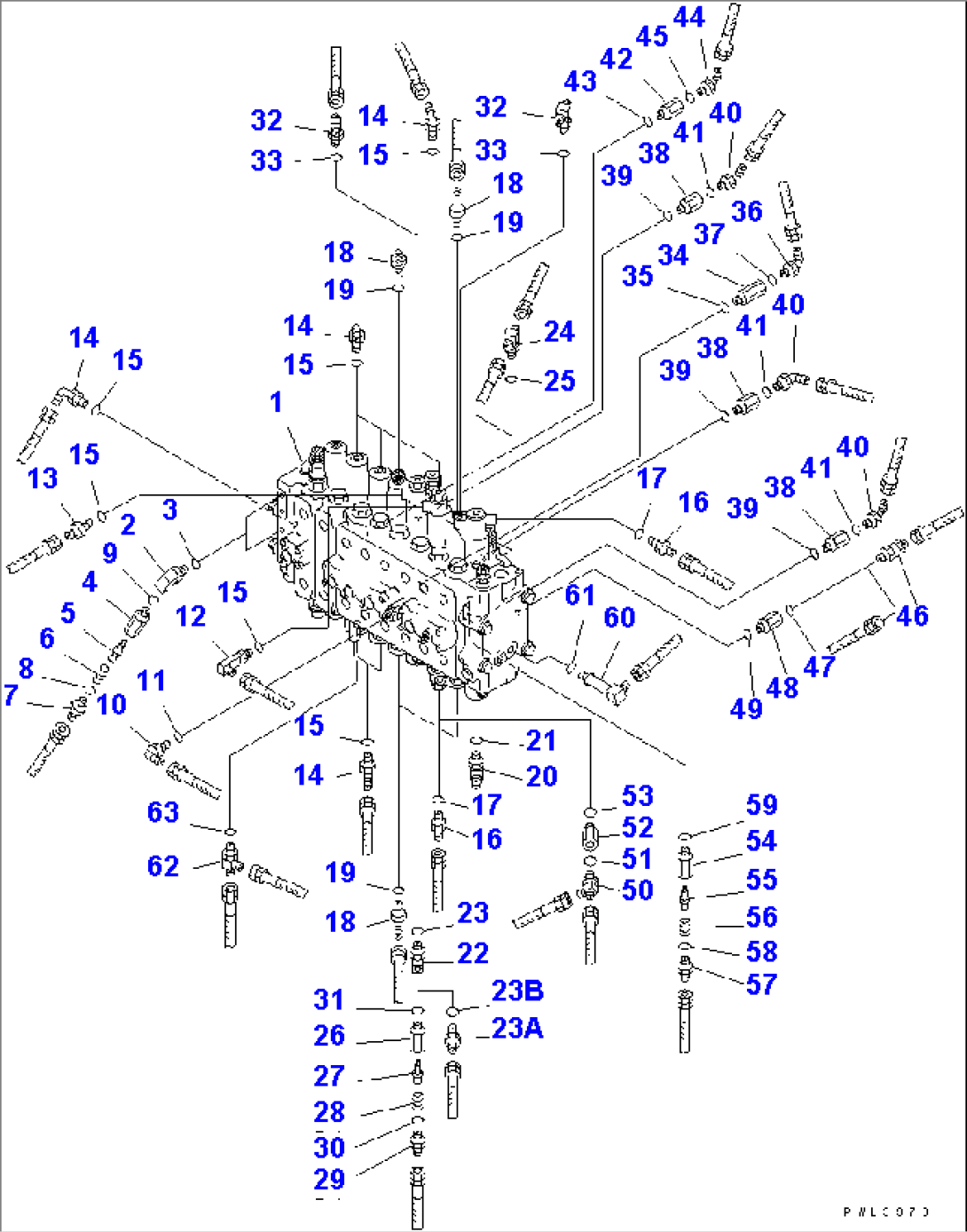 MAIN VALVE (8 SPOOL)(#K32001-)