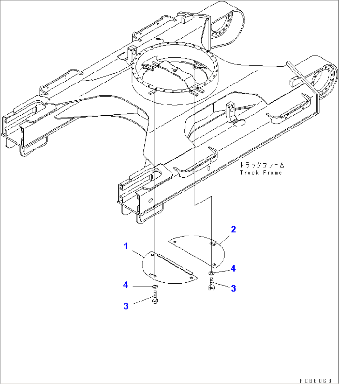 UNDER COVER (FOR TRACK FRAME)