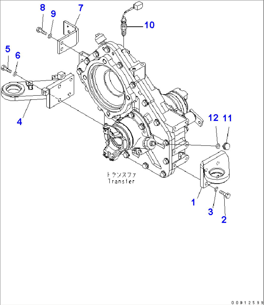 TRANSFER MOUNT (TACHOGRAPH)