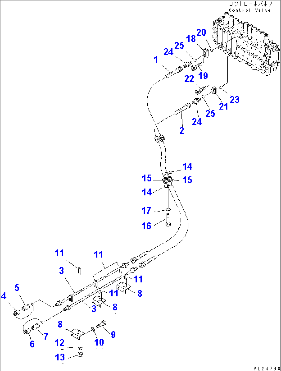 MAIN PIPING (OPTION LINES) (1/2)