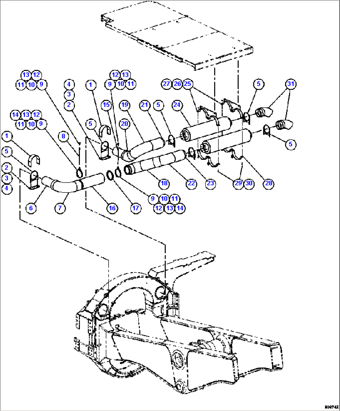 EXHAUST PIPING 2/2