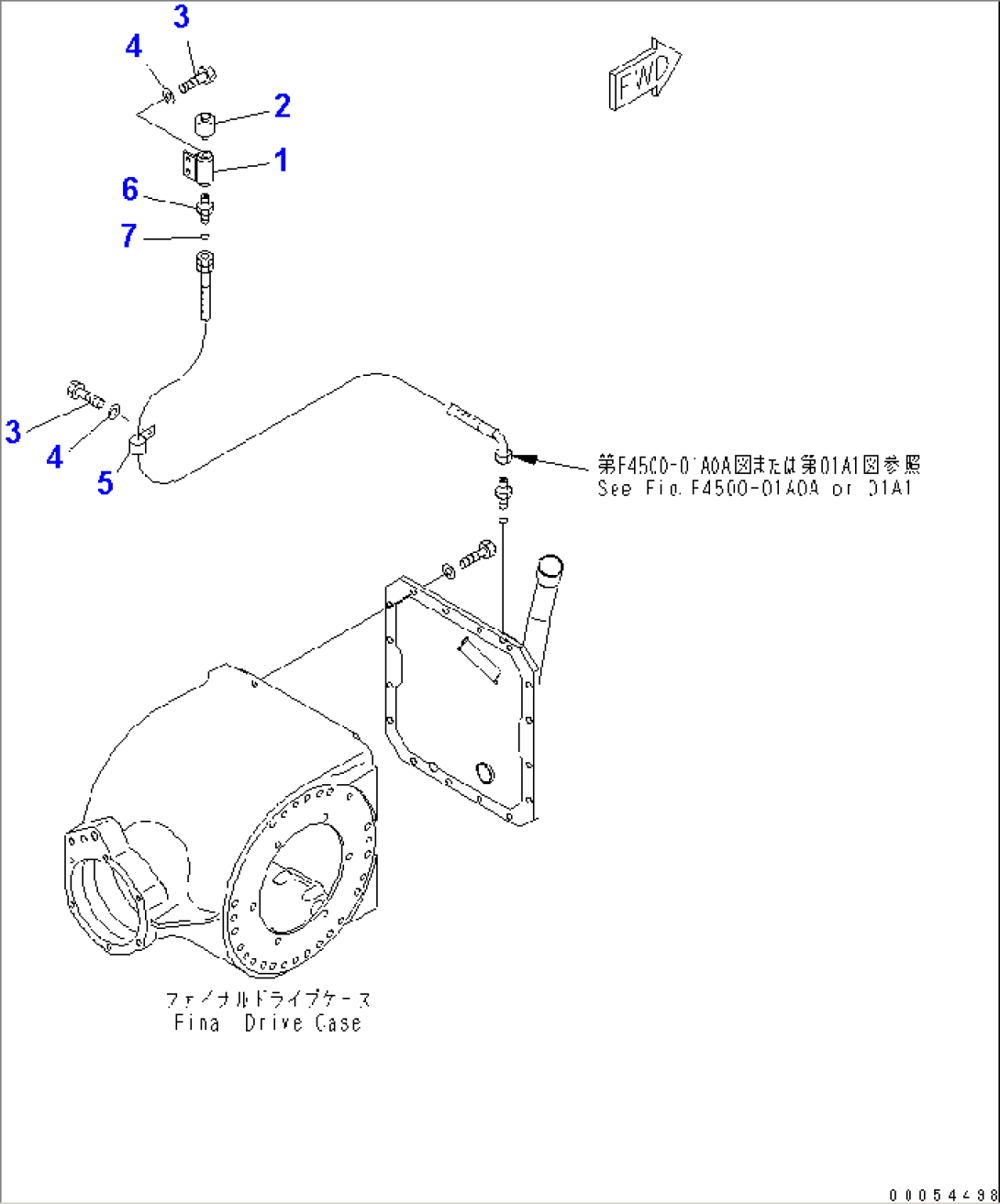 TORQUE CONVERTER AND TRANSMISSION MOUNTING PARTS (FINAL DRIVE BREATHER)(#11101-)