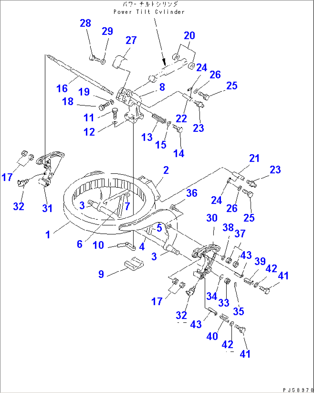 CIRCLE SUPPORT (WITH POWER TILT)