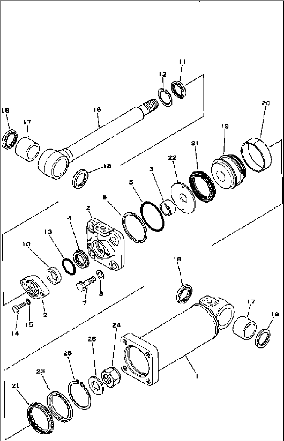 MULTI PURPOSE BUCKET CYLINDER