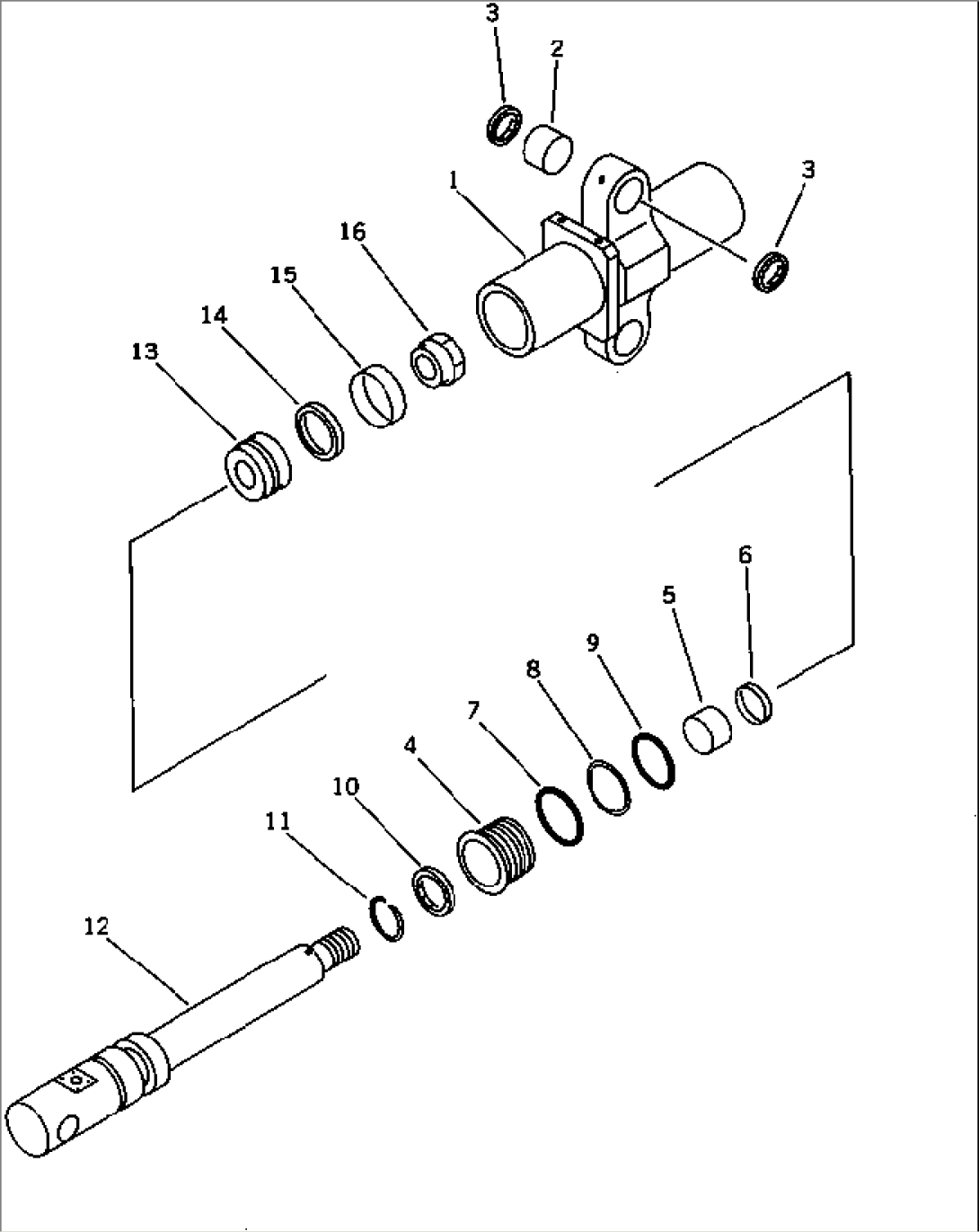 CLAMSHLL CYLINDER