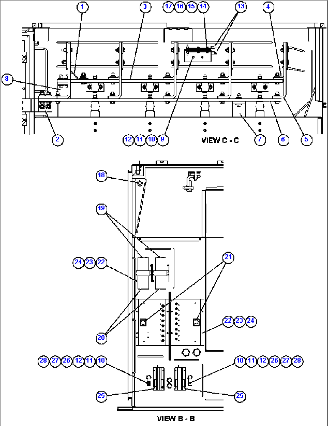 CONTROL CABINET - RIGHT COMPARTMENT 2/2 (PC2522)