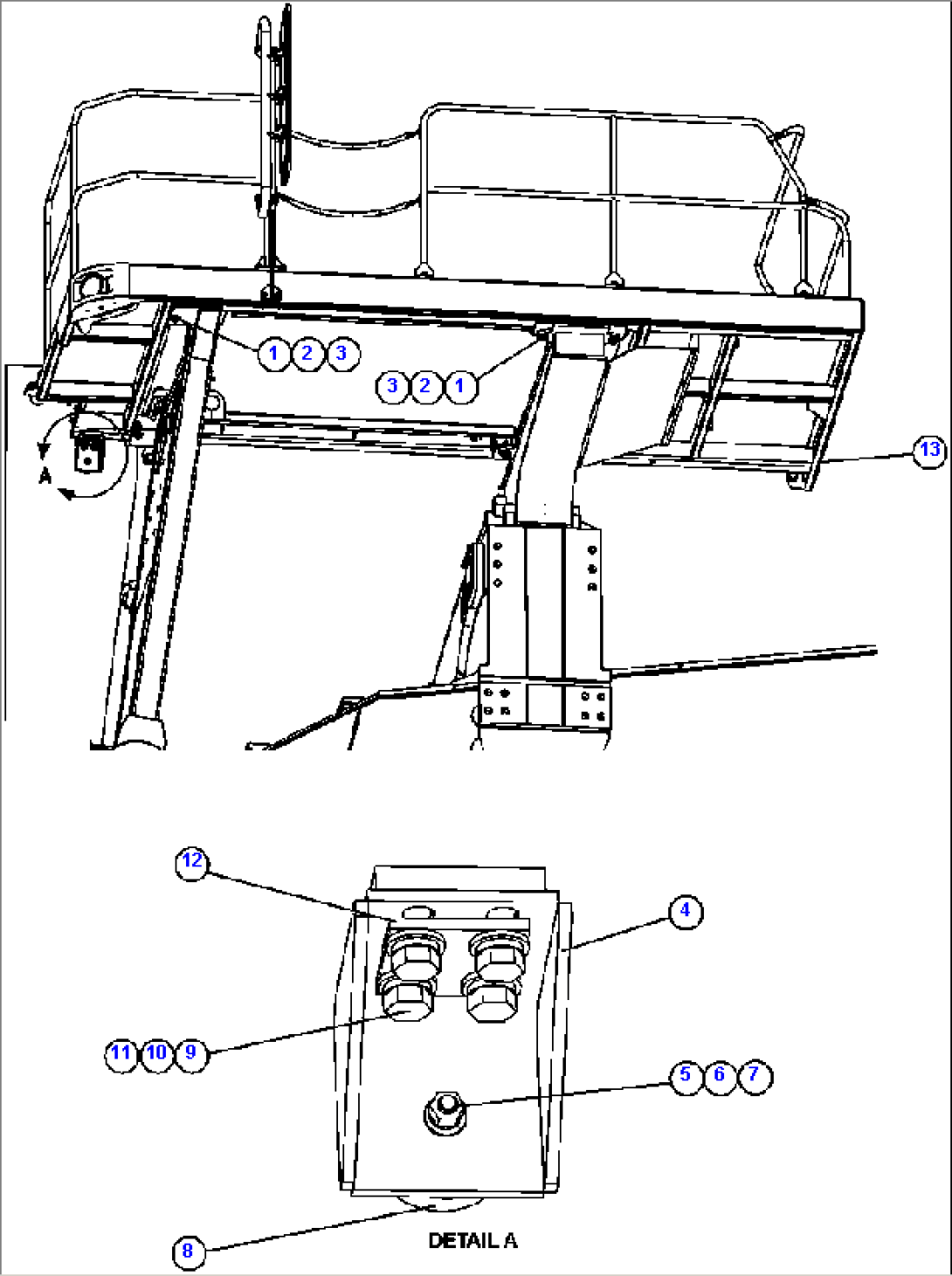 L.H. DECK INSTALLATION