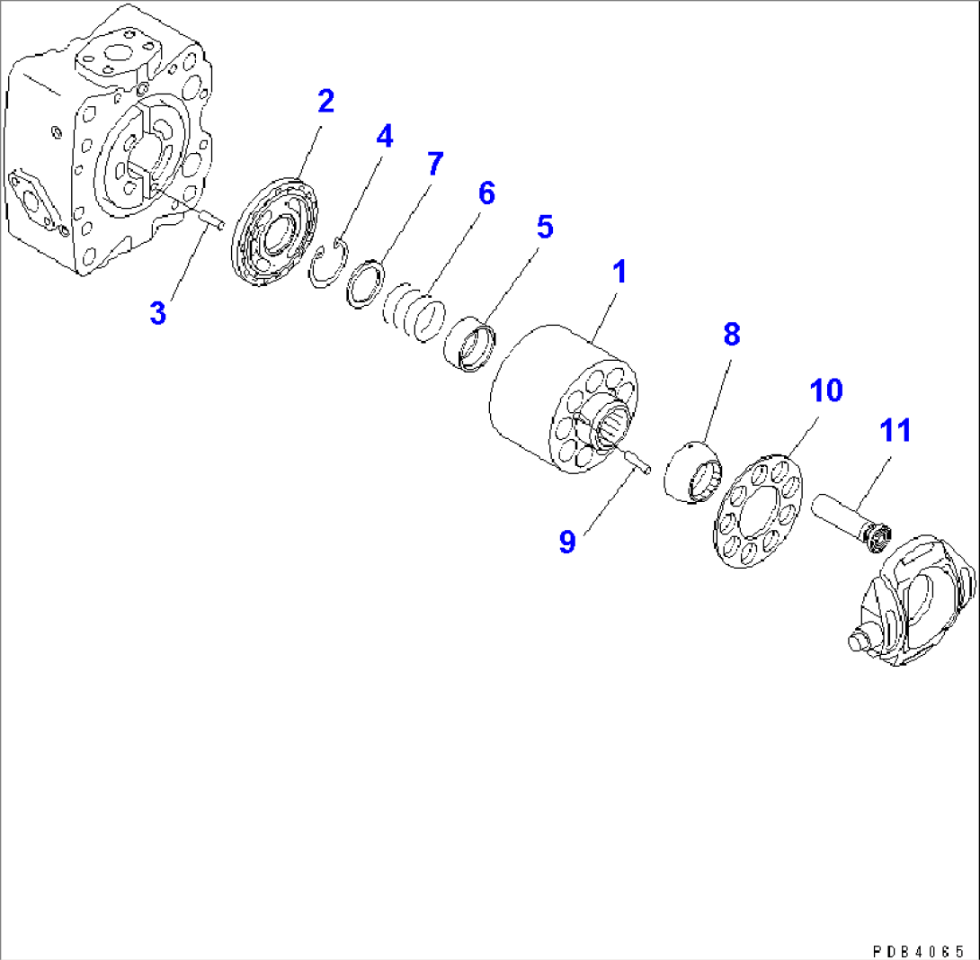 LOADER PUMP (8/16) (NO.1 PUMP)