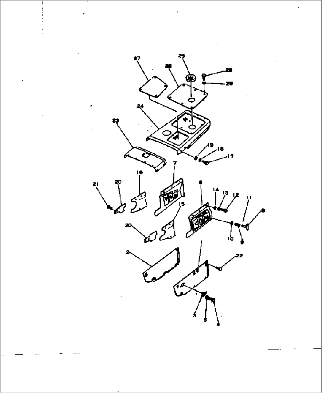 PERFORATED ENGINE SIDE COVER(#31001-)