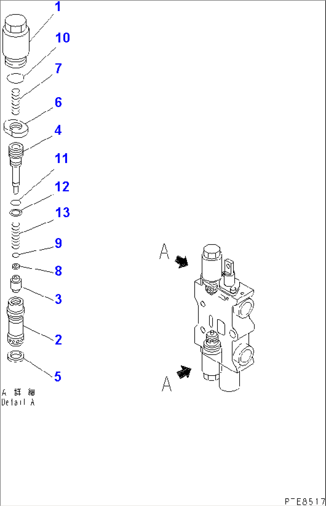 CONTROL VALVE (1-SPOOL) (2/2)