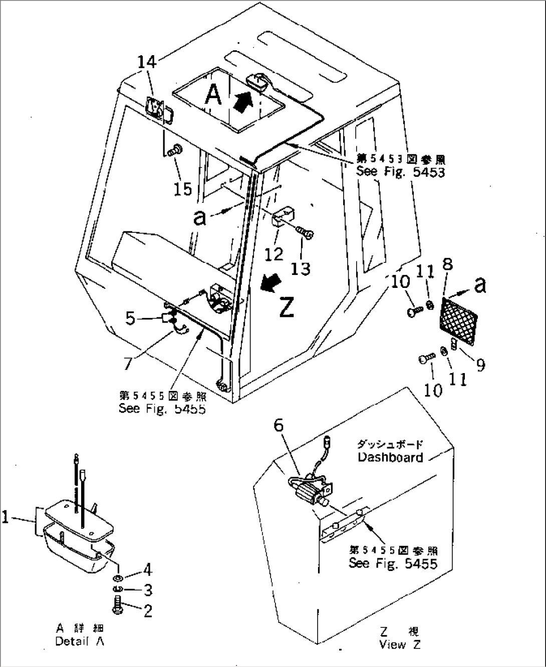 STEEL CAB (WITH ROOF DOOR TYPE) (10/10) (FOR JAPAN)