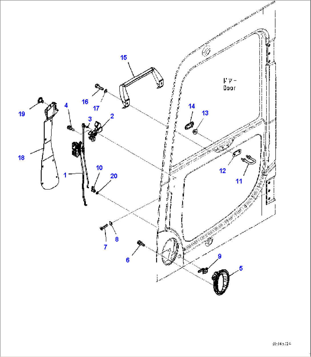 Cab, 1ATT, Door Lock