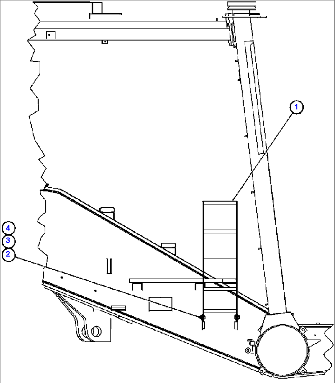ACCESS LADDER INSTALLATION