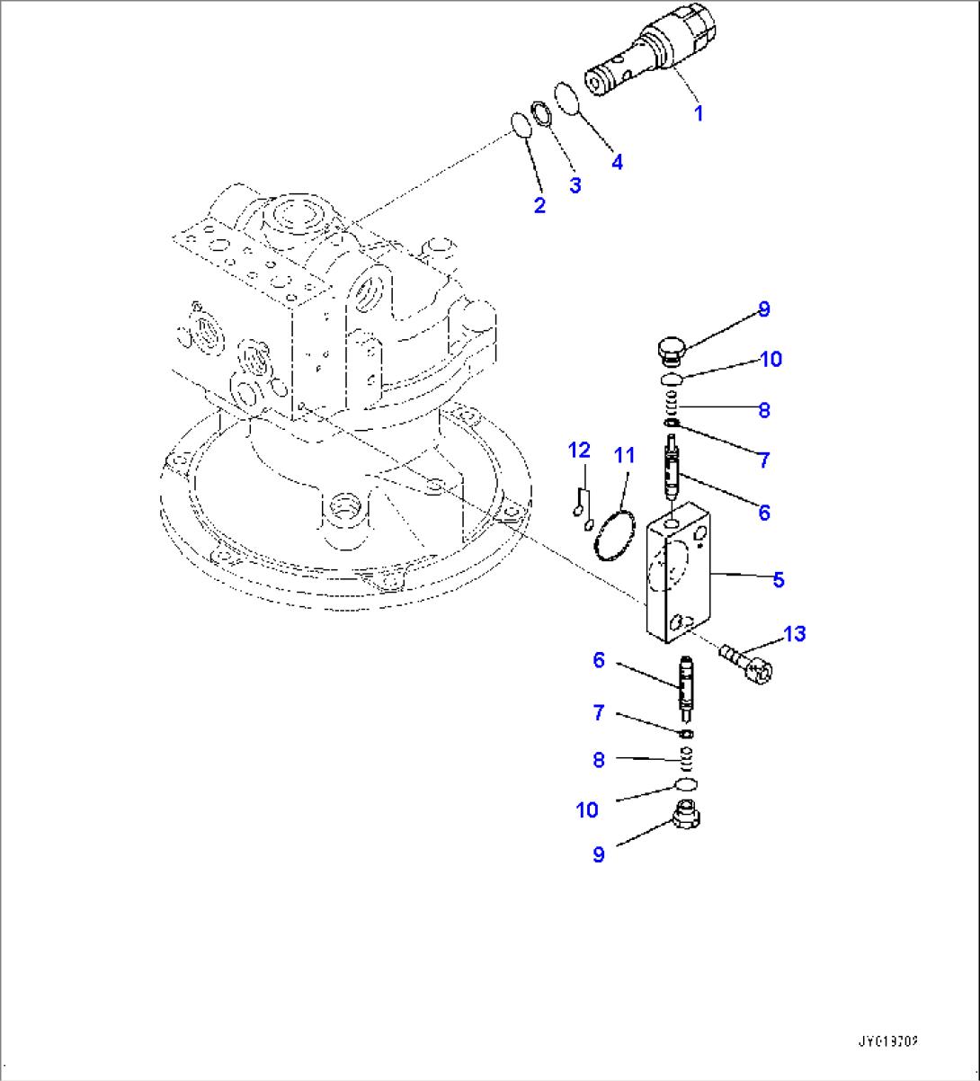 Swing Machinery and Motor, Swing Motor (3/3)