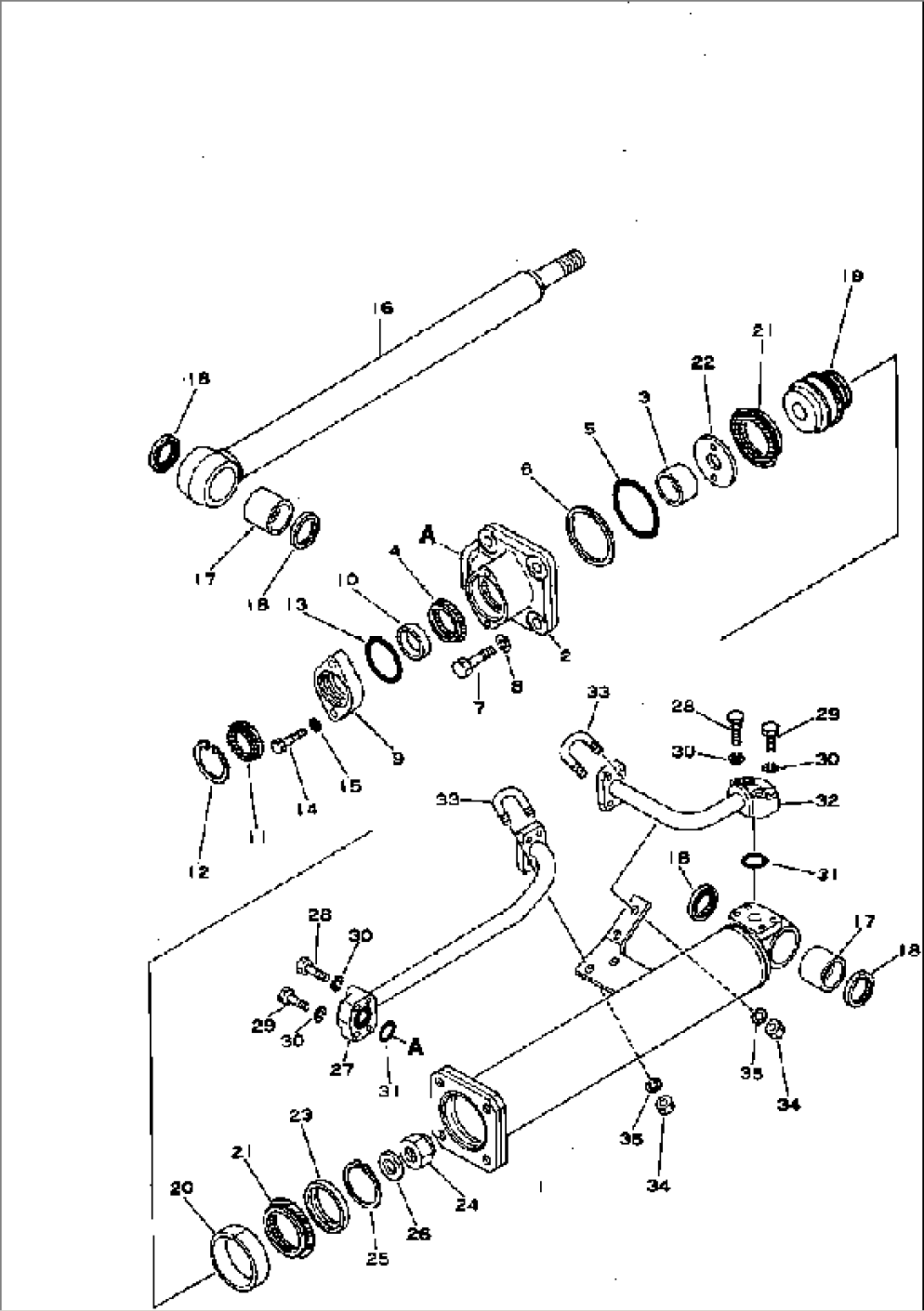 SKID LOADER CYLINDER