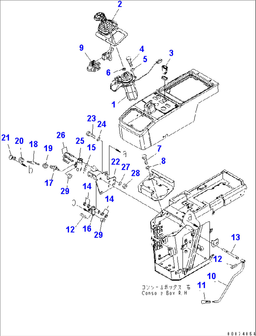 LOADER CONTROL (P.P.C. VALVE) (FOR MULTI FUNCTION MONO LEVER)