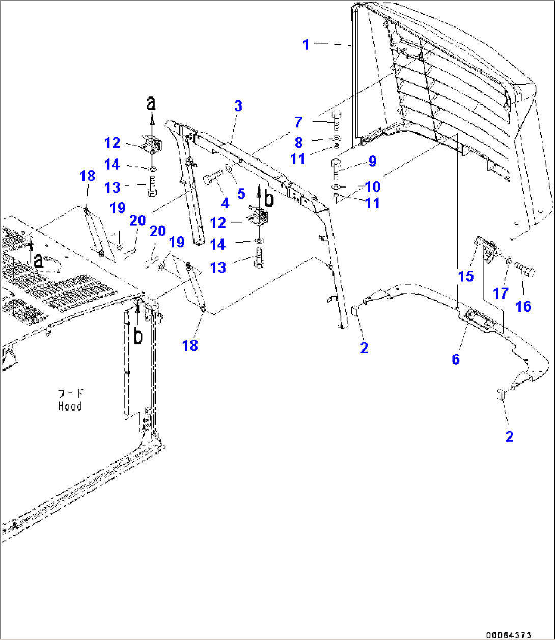 Engine Hood, Grille (#75750-76044)