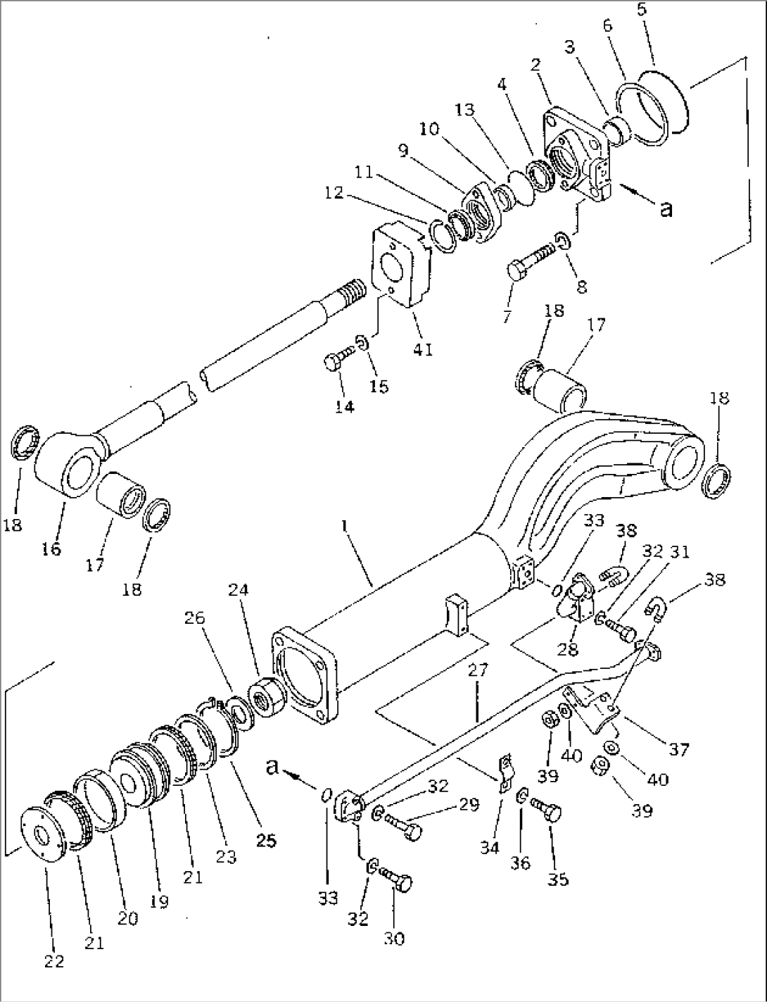 DUMP CYLINDER (FOR SLAG HANDLING)