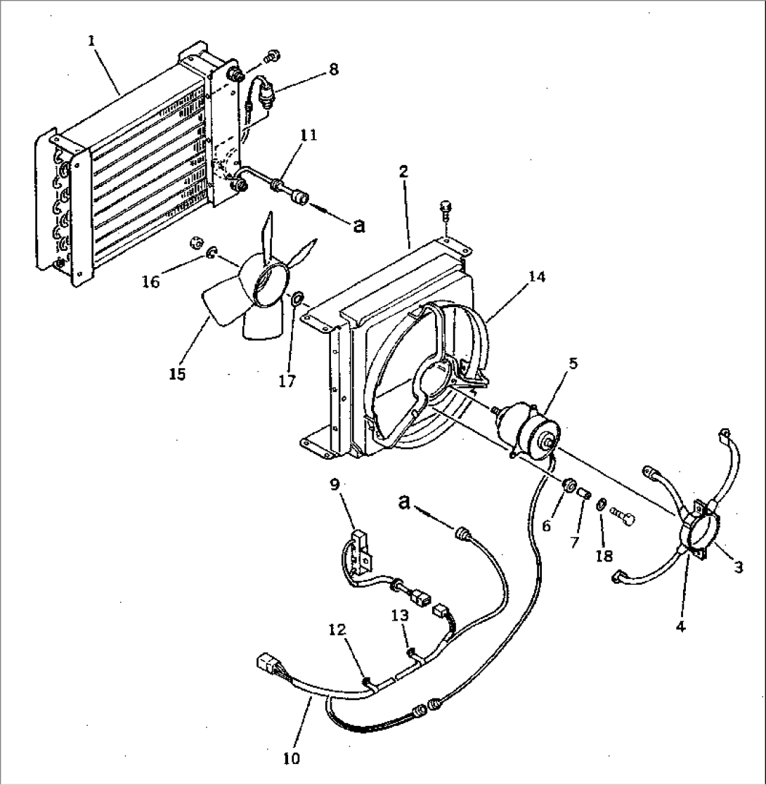 AIR CONDENSOR (DENSO)(#10050-10694)