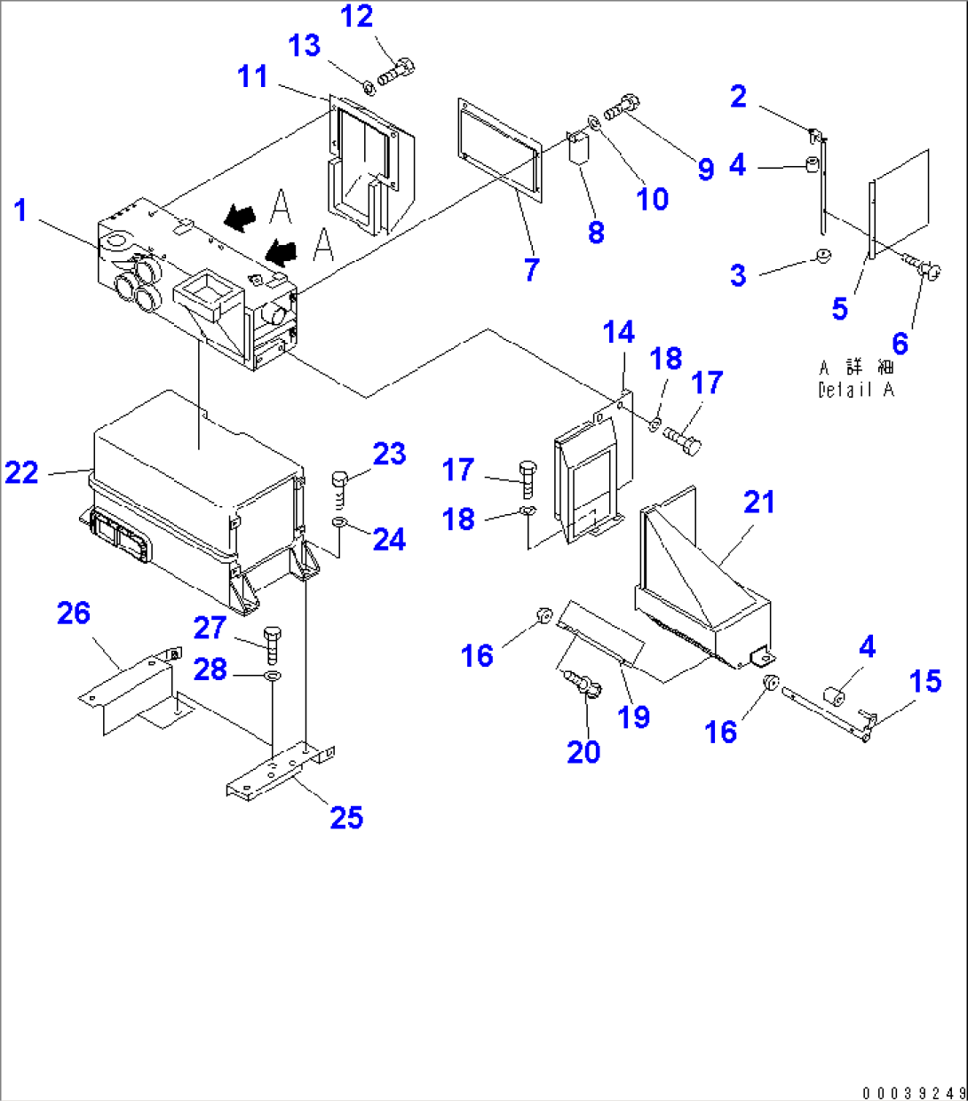 AIR CONDITIONER (5/7) (AIR CONDITIONER UNIT AND AIR FILTER BOX)