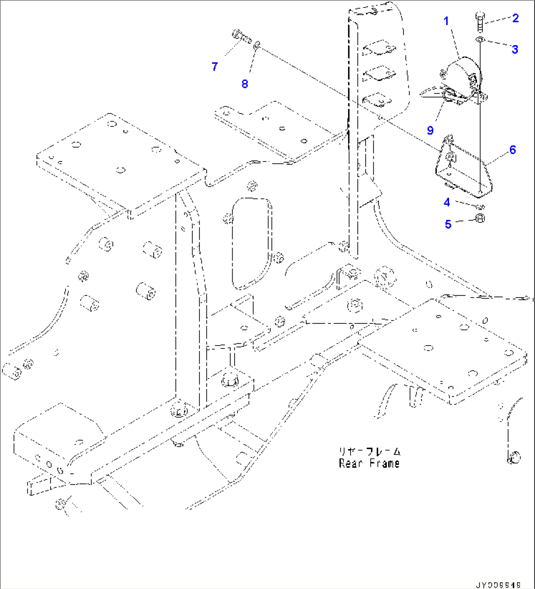 Back-up Alarm (#60001-)