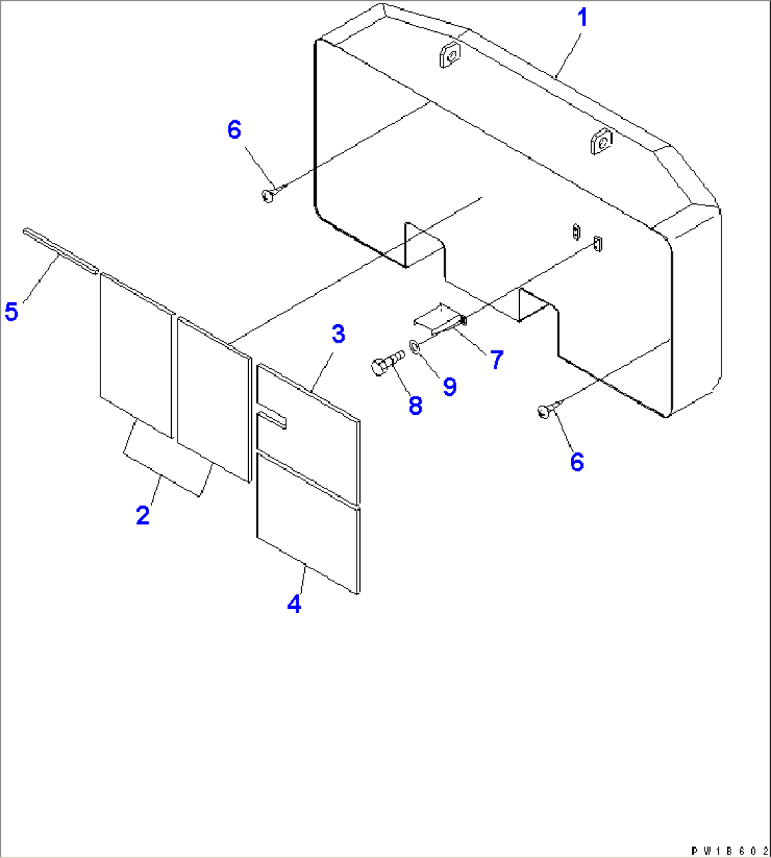 COUNTER WEIGHT (12000KG)(#31001-)