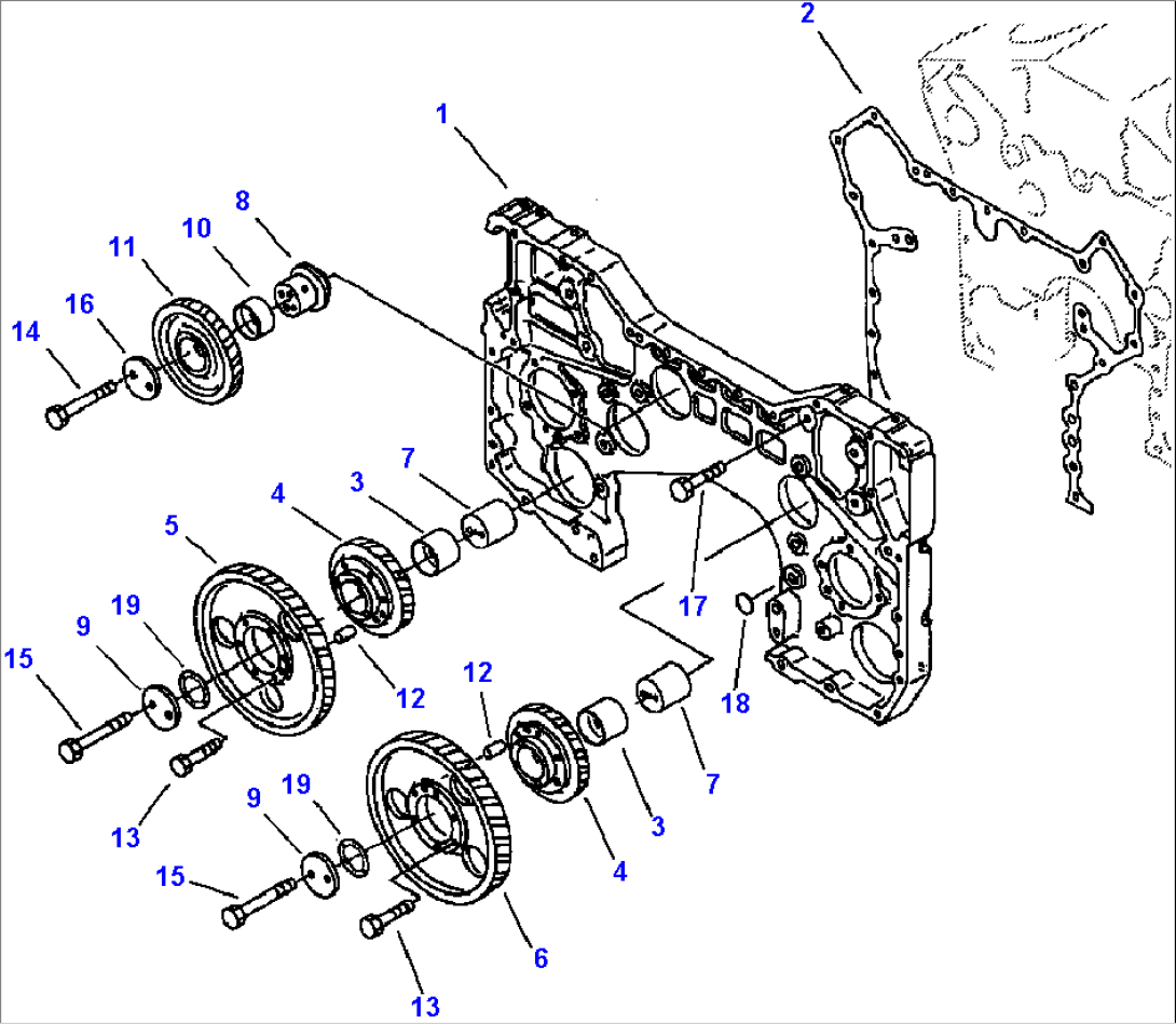 A2109-A7A4 GEAR HOUSING