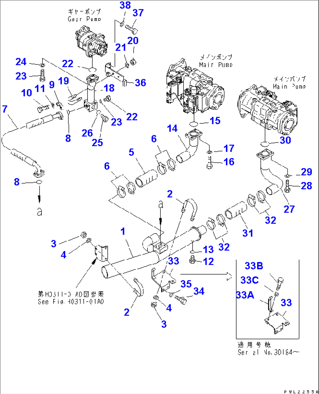 SUCTION PIPING (PUMP)(#30175-30999)