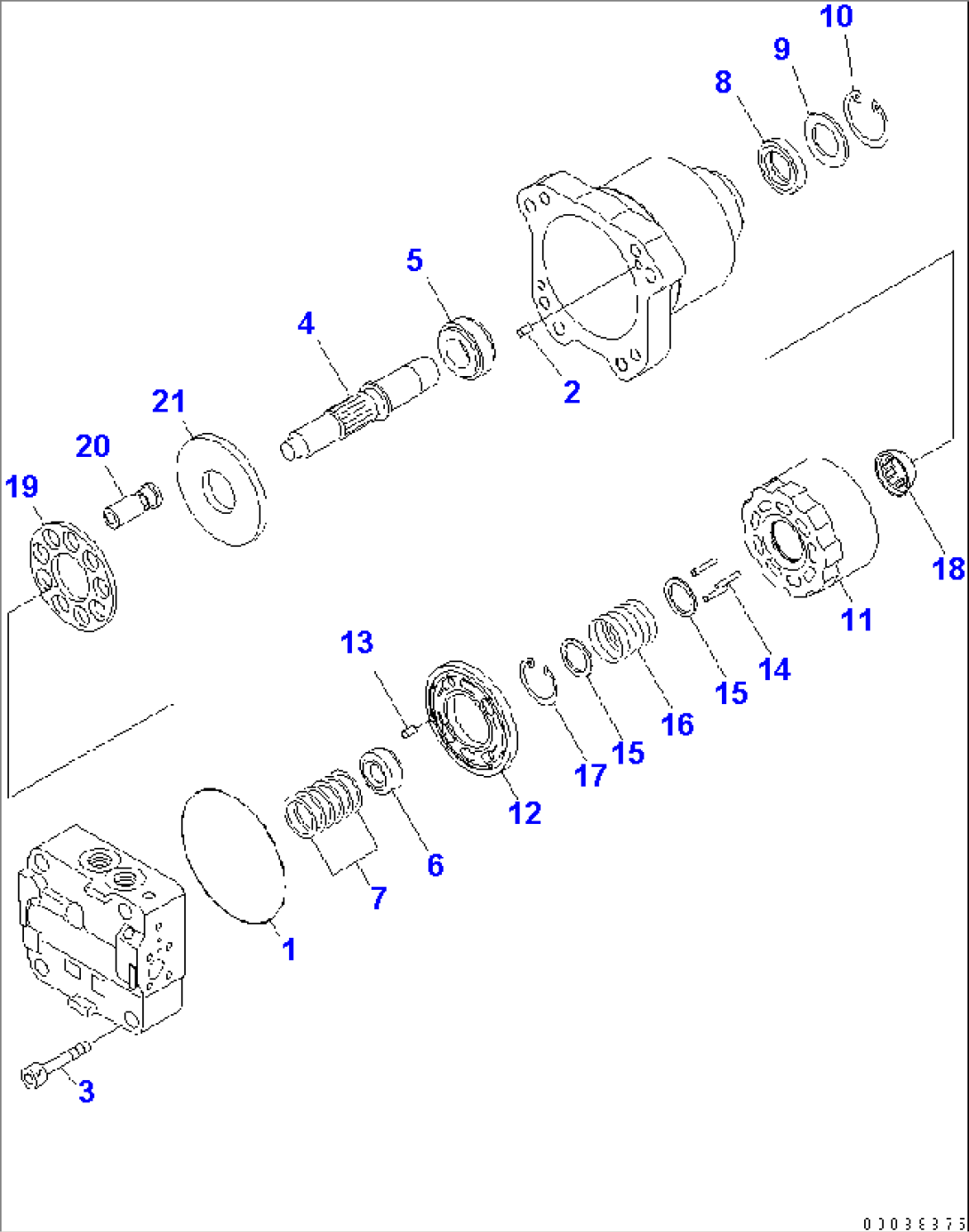 FAN MOTOR (2/3)(#35001-)