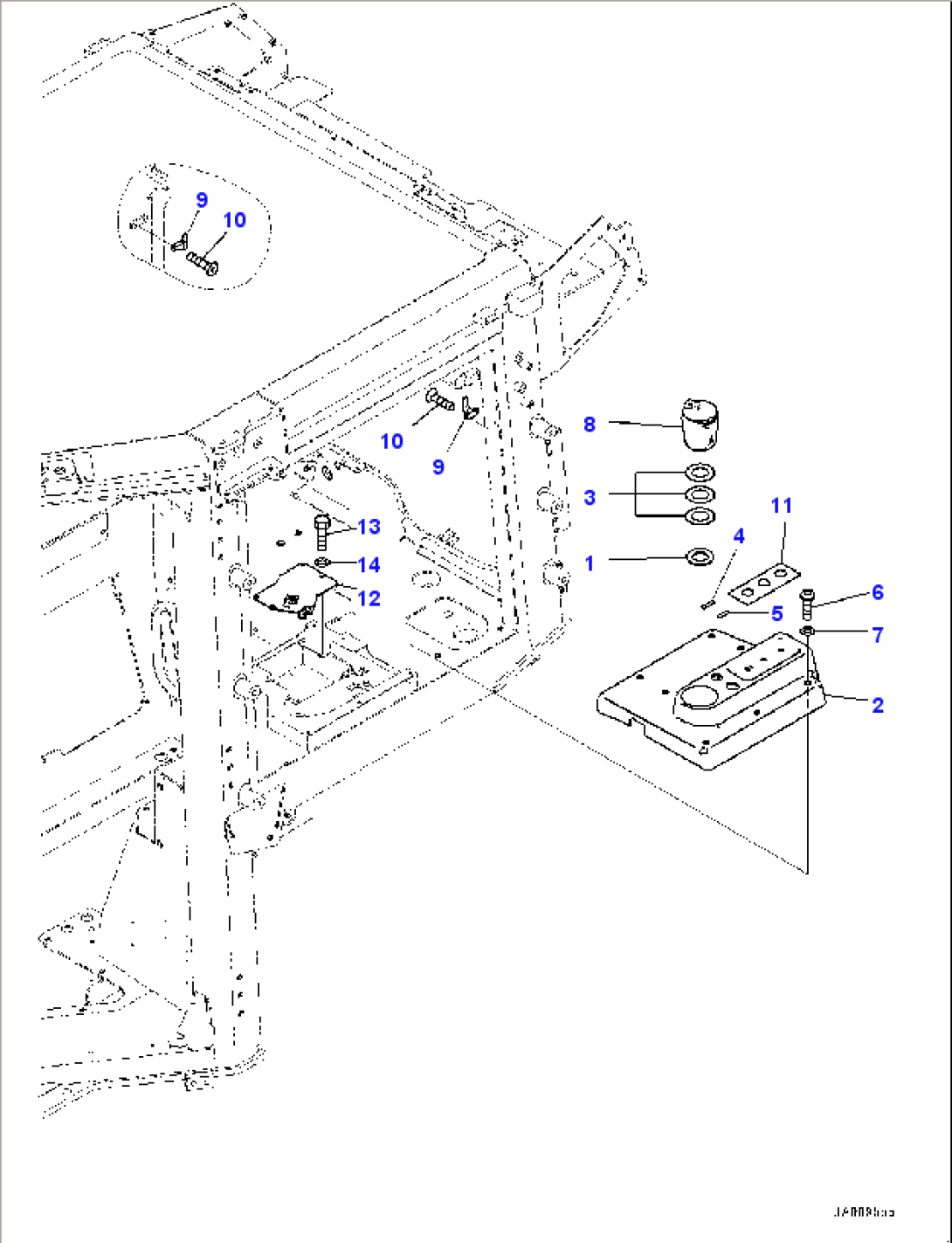 Cab, Garnish (#10001-)