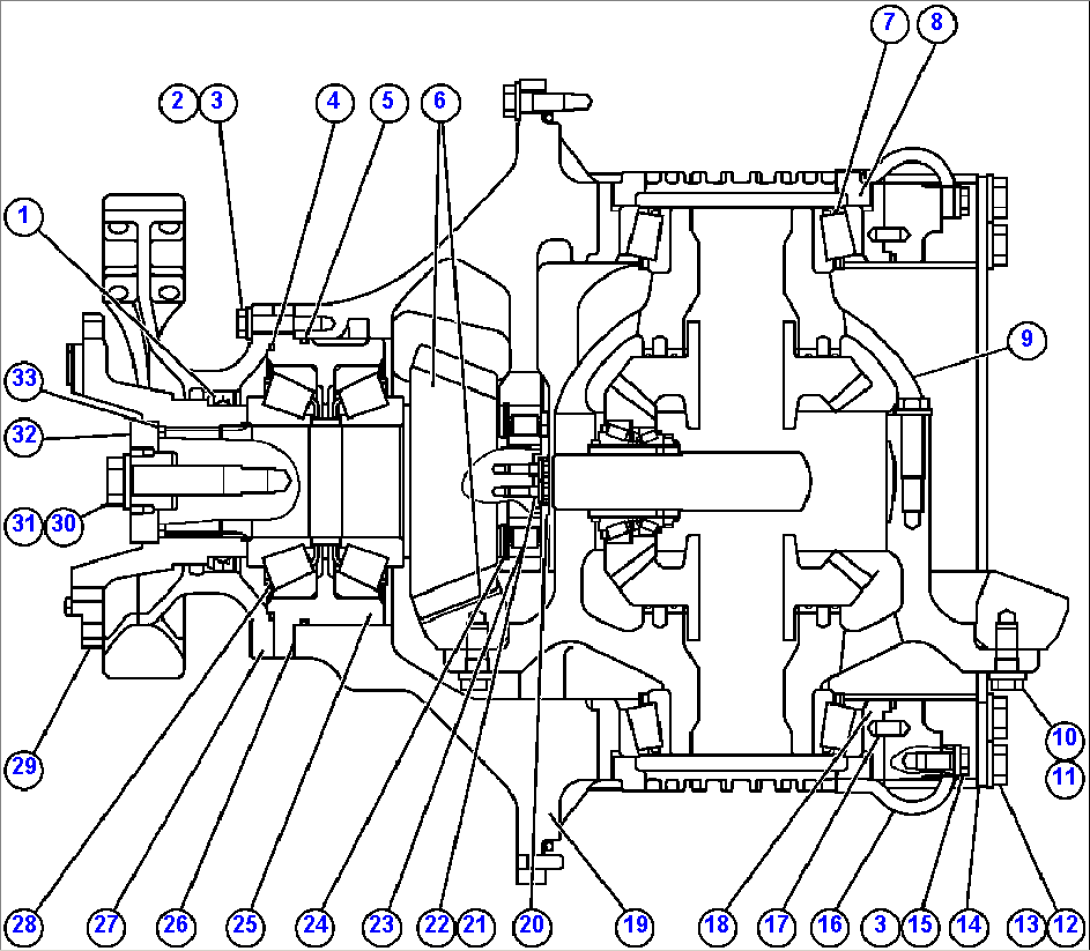 DIFFERENTIAL CARRIER ASSEMBLY